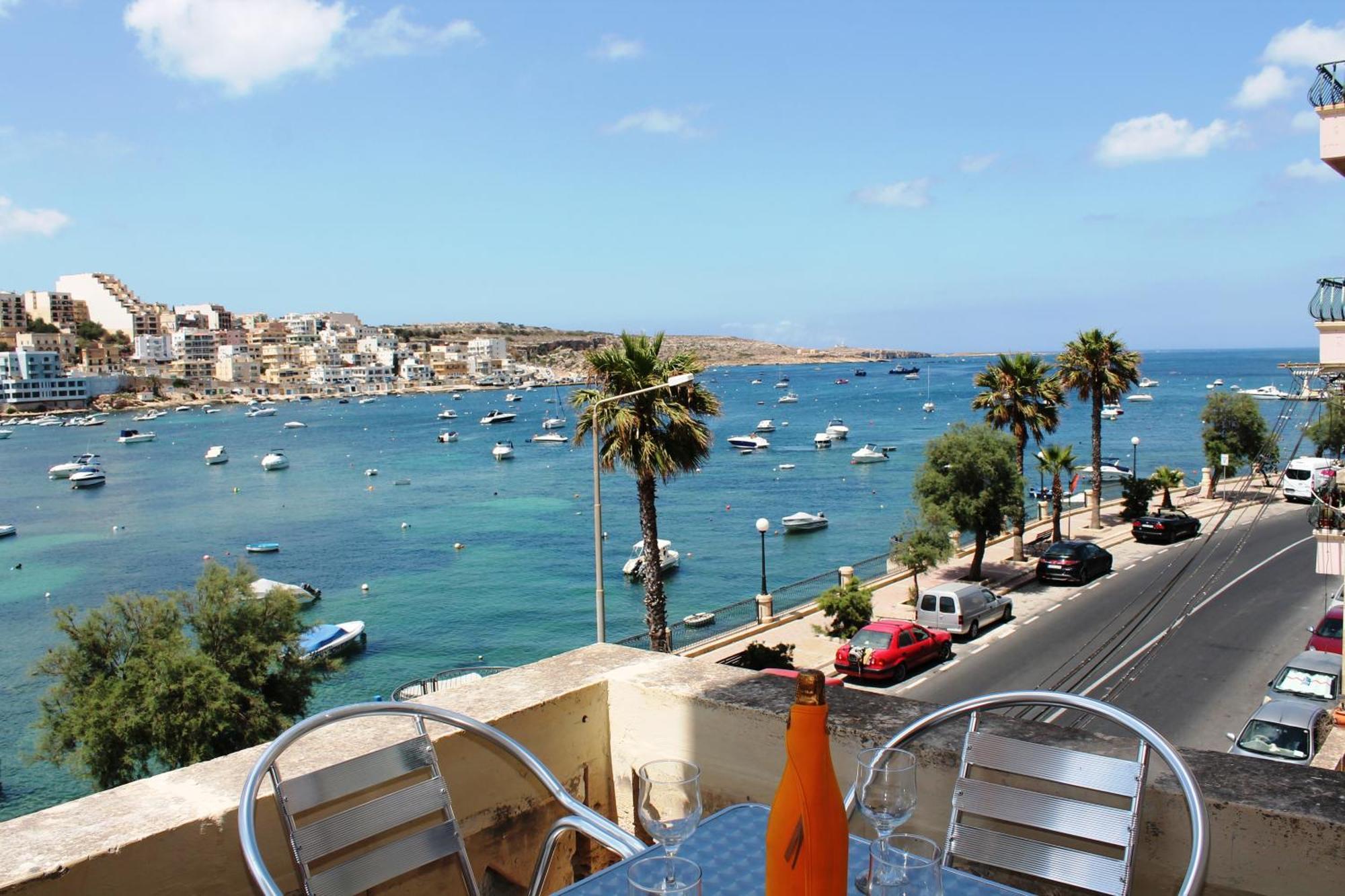 Blue Harbour 2 Bedroom Seafront Apartments With Stunning Seaviews - By Getawaysmalta Bahía de San Pablo Exterior foto