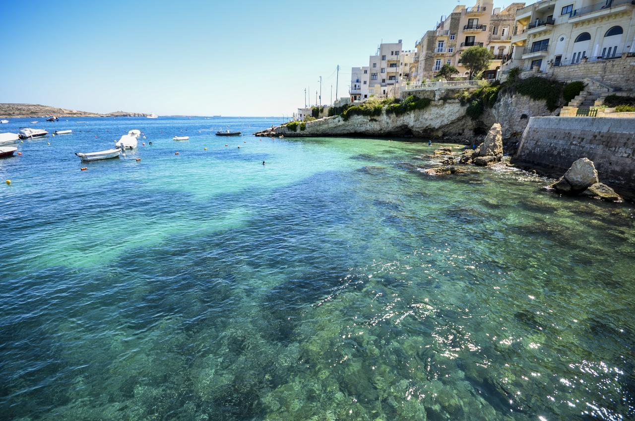 Blue Harbour 2 Bedroom Seafront Apartments With Stunning Seaviews - By Getawaysmalta Bahía de San Pablo Exterior foto